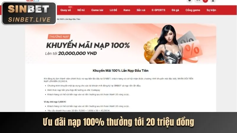 Thưởng Chào Mừng Game Bài